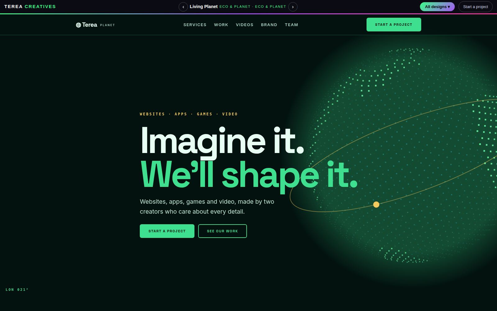 Living Planet design preview